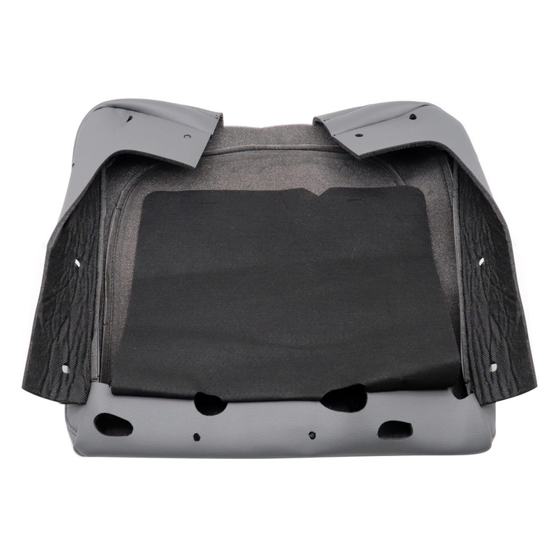 NLQR Leather Center Console Cover armrest Jump seat Cover Gray