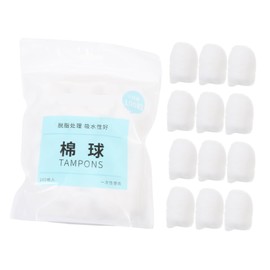 Healvian 200Pcs Sterilized Cotton Balls for Makeup Removal for Salon and Tattoo Use Soft and Absorbent for Skincare and Cleansing