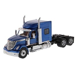 International Lonestar Sleeper Cab Truck Tractor Blue 1/50 Diecast Model by Diecast Masters 71026