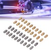 52Pcs 3D Printer Nozzle Stainless Steel Brass with Cleaning Tool