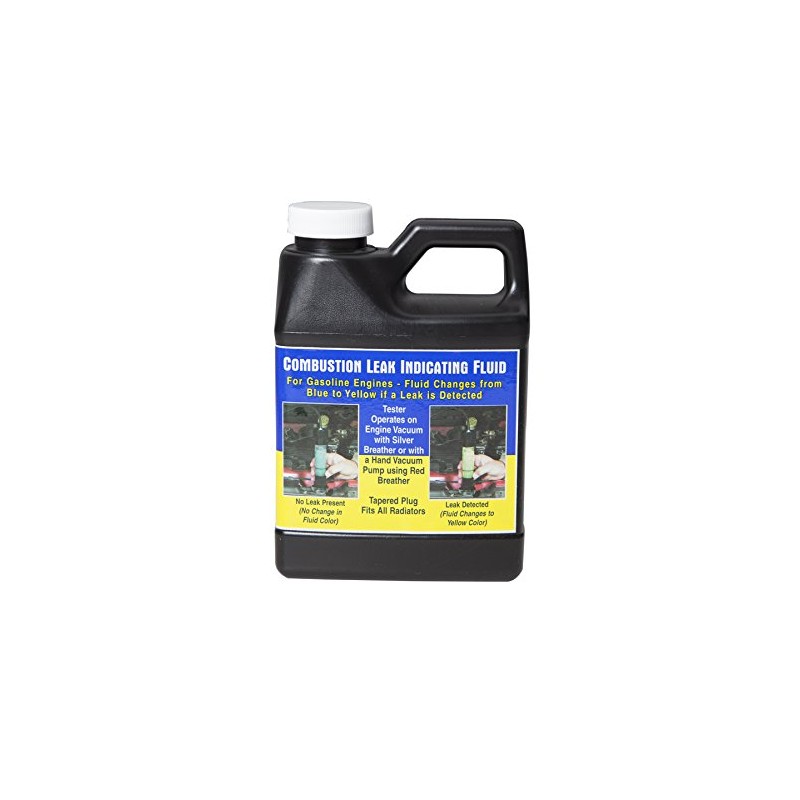 Steelman Combustion Leak Detector Color Changing Test Fluid, 16-Ounce, Pack