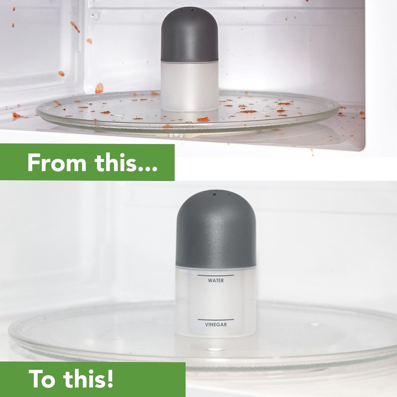 Tovolo Microwave Steam Cleaner Charcoal