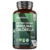 Organic Spirulina and Chlorella Capsules - 80 Days Supply -