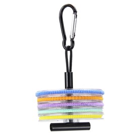 AnglerDream 2 3 4 5 6X Tippet Line Clear Nylon 50M /55Yds Fly Fishing Tippet Line with Tippet Holder