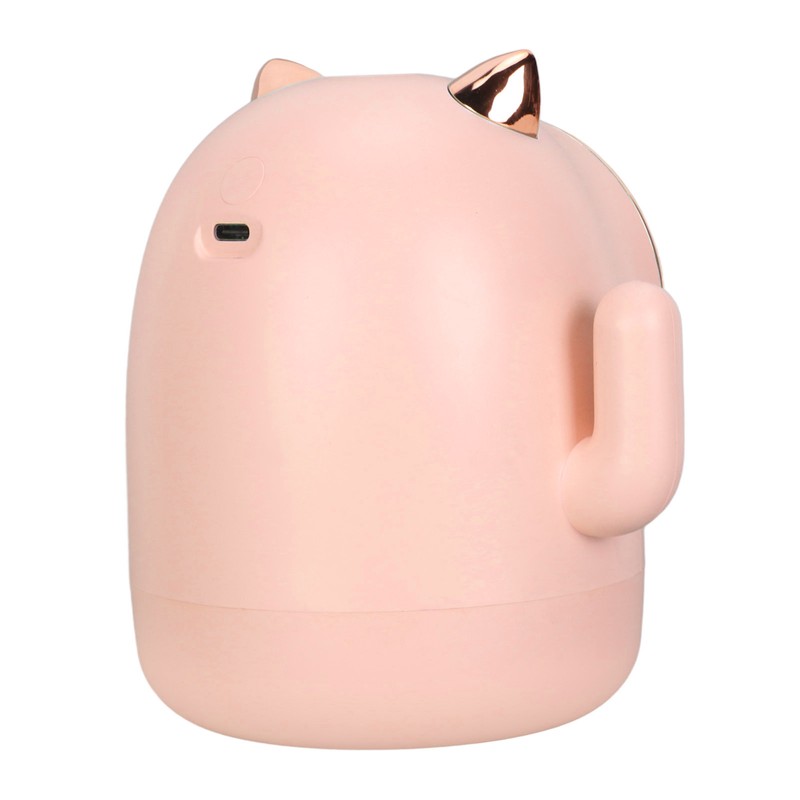Humidifier Aroma Diffuser Cat Shape 400ml Capacity Timing Humidifier Home