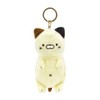 Yamani 11639 Tsumamikko Mascot with Zipper, Mikemura-san Approx. H 4.7
