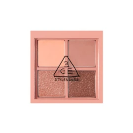 3CE 3CE Mini Multi Eye Color Palette (enlarged) 3CE eye point brush, ROSE LATTE / 쓰리씨이 3CE 미니 멀티 아이 컬러 팔레트 (증)3CE 아이 포인트 브러쉬, ROSE LATTE 로즈라떼