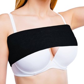 Breast Augmentation Post Op Bra Band, Adjustable Post Breast Augmentation Bras Support Band, No-Bounce Breast Reduction and Augmentation Strap, Breast Surgery Recovery Supplies,One Size Fits All