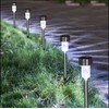 Generic 10 pack solar out door pathway lights, Clear