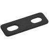 Kitaco 0900-529-10403 Universal Straight/2PLCS Straight/2PLCS for M10 Bolts, Black, Straight,