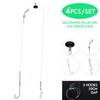 Rodeel 4 PCS Sea Fishing Rigs Pulley Rig Double &