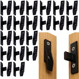 20 PCS Push in Plinth Fasteners Press Fit Panel Clips Cabinet Cupboard Plinth Connector Bath Panel Clips Kick Board Plinth Clip Quick Fitting Connector for Installing Office Desks Cabinets Wardrobes