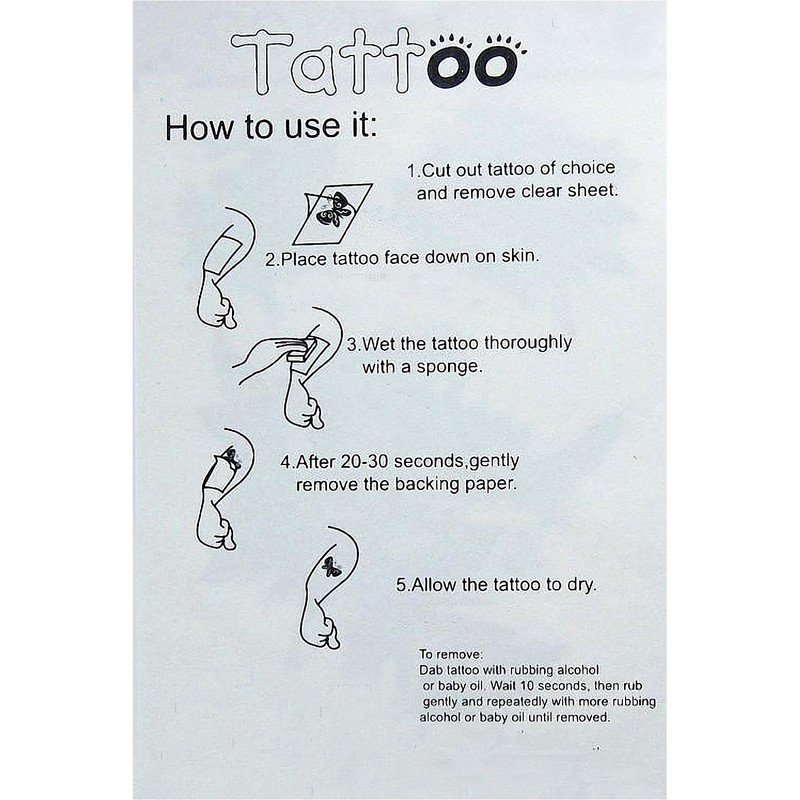 MapofBeauty Sun Temporary Waterproof Body Tattoo Sticker (2 pcs/lot)