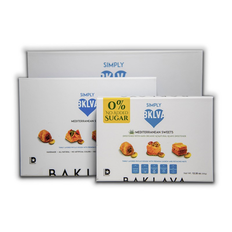 Simply Bklva Mediterranean Sweets (45-55 Pieces / 450g / 15.87oz)