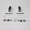 BODYA 2Pcs Toilet Seats Cover Hinges Replacement Toilet Soft Close