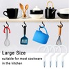 BOUBONI 18PCS Metal Ceiling Hooks 2 Inch Heavy-Duty Multipurpose Screw-in