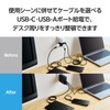 Elecom MPA-ACCP96140BK USB Charger, PD Compatible, 140W, 2 USB-C to