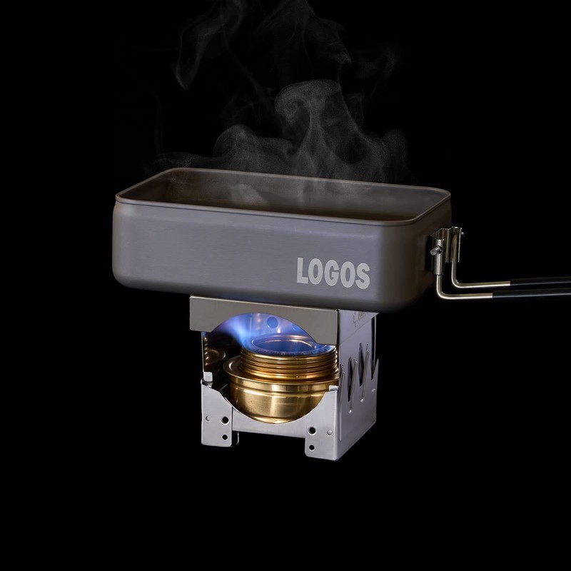 LOGOS 83010021 Alcohol Burner, Gold, Diameter 3.0 x Height 2.0