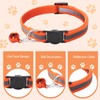 3Pcs Cat Harness and Leash Set, Colourful Escape Proof Kitten