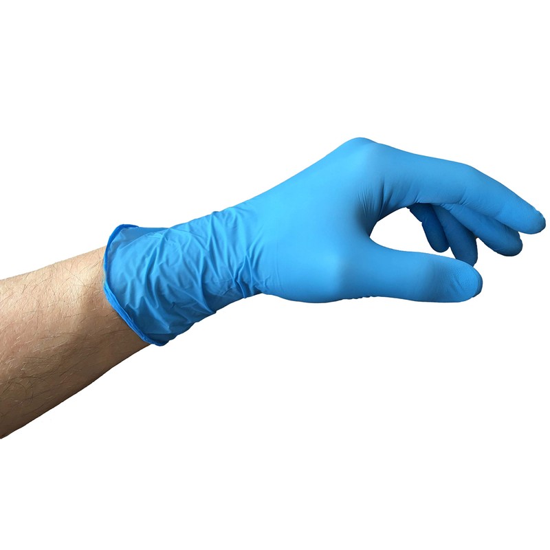 Tiga-Med Nitrile Gloves Blue Powder-Free Disposable Gloves Made of Nitrile