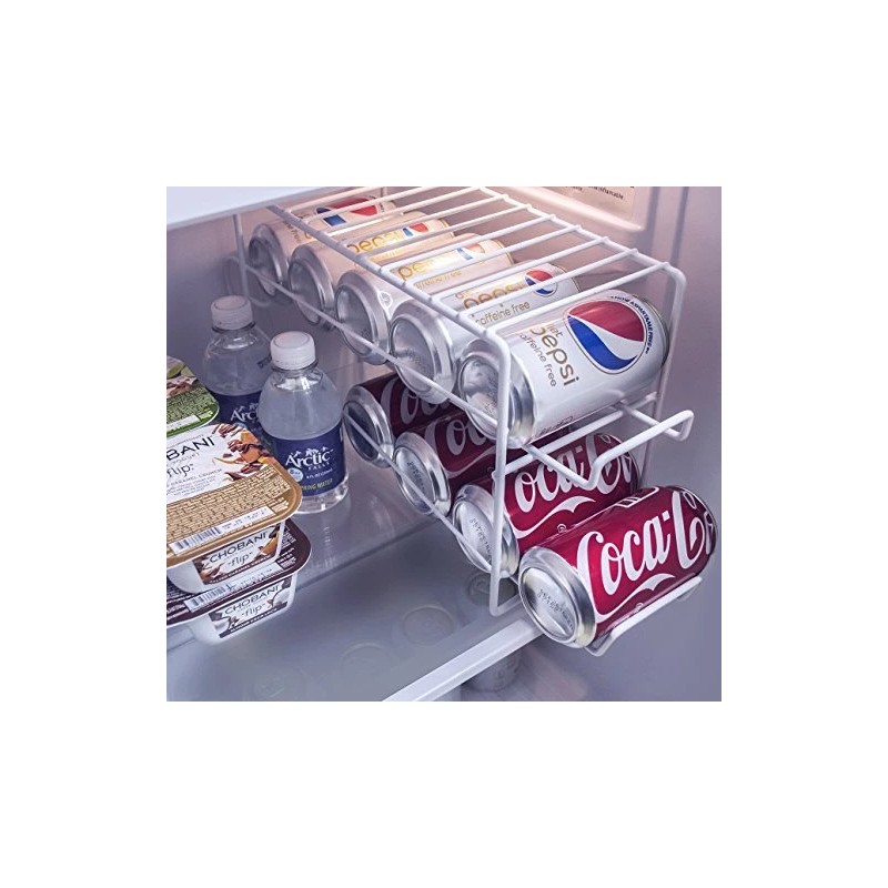 Sorbus Soda Can Rack Beverage Dispenser - Holds 12 Standard