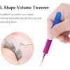 Professional Arclon Isolation Lash Tweezers for Volume Eyelash Extension, Precision