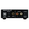 Rockville RDAC5S 24-Bit/192kHz DAC USB/Optical/RCA/Headphone Amp, Lossless Audio, Headphone Amplifier,