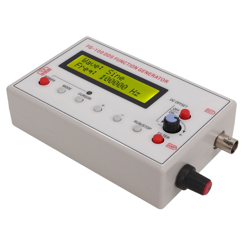 Signal Generator DDS 1Hz‑500kHz Sine 1Hz‑20kHz Square Sawtooth Triangle Wave