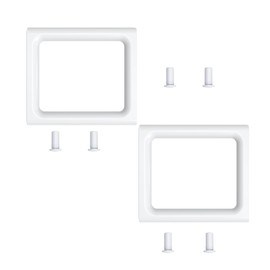 ORTREE Cooler Handle Replacement Parts for Coleman Coolers with 2-Way Handles,Accessory Parts #3000005306 (Old Part #R5286B120G).White,Pack of 2