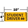 TOTOMO Student Driver Magnet Sticker - (Set of 2) 10"x4"