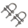 316 Stainless Steel U Bolts for Boat Stern Bow Eye