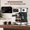 LERTIN Espresso Machine 20 Bar, Professional Espresso Maker With Auto