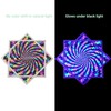 Flow Star (UV Reactive) Beginners Cloth Spinning Easy to Rotate