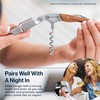 Hicoup Wine Opener - Professional Corkscrews for Wine Bottles w/Foil