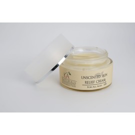 Unscented Skin Relief Cream For All Ages - 100% Natural, Vegan and Dermatologically Tested