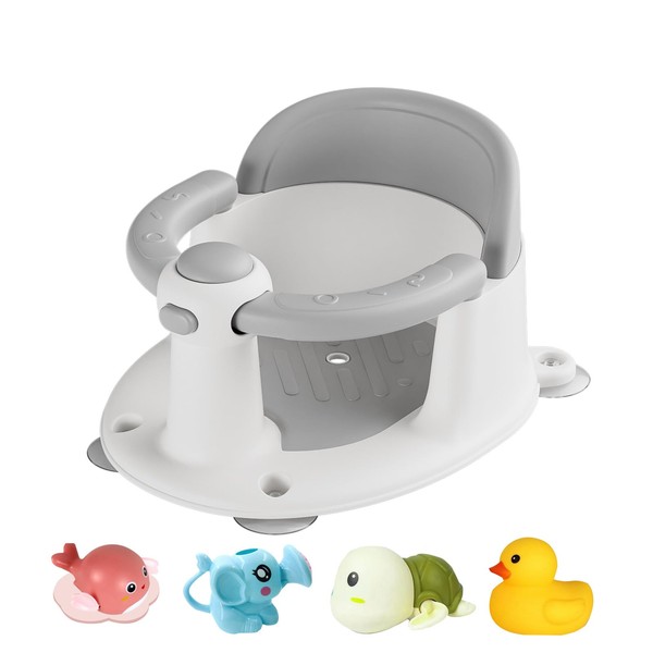 EASYFORALL Baby Bath Seat for Infant Toddler 6 Months and