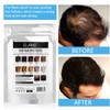 Fibre per capelli, Fibre per capelli nere, Fibre per correttore
