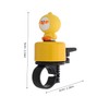 Abaodam Cute Bicycle Bell for Fun Cycling Accessory for Scooters