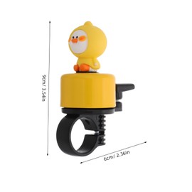 Abaodam Cute Bicycle Bell for Fun Cycling Accessory for Scooters Bikes Durable Horn for Boys Charming Cartoon Look