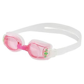SWANS SI Goggles, Swimming Goggles, Made in Japan, SI-CLOVER PICLA Swimming Goggles, For Kids, Anti-Fog, UV Protection, For Ages 3 - 8 Years, PICLA (Pink Clear), Clover