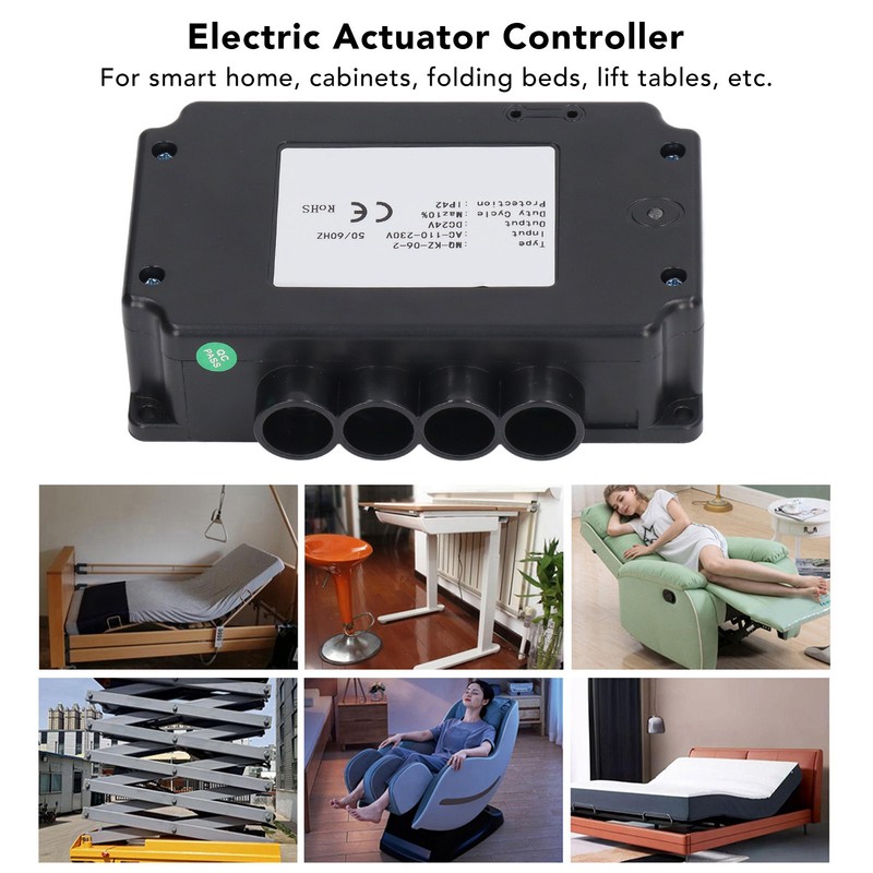 Electric Actuator Controller with Cable Linear Actuator Motor Controller for