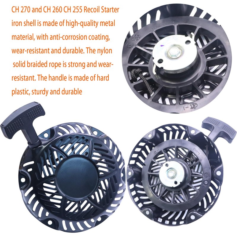 RAROZEEK Recoil Starter Assembly Compatible with Kohler CH270 CH260 CH255