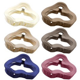 7 Pieces Of Hollow Cloud Hair Clips, Fashionable Hair Clips For Women, Strong Fixed Hair Clips, Sweet Hair Style Grippers, Non-Slip Small Hair Clips, Simple Hair Clips