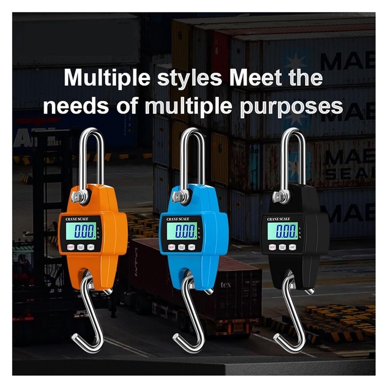 Digital Hanging Scale - Electronic Crane with LCD Display Industrial