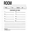 Tag-A-Room Box Content Moving Label (Content White) 25 Count