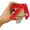 Namvo Woodworking Tool Line Gauge Aluminum 45/90 Degree Right Angle