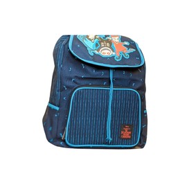 Loungefly Nightmare Before Christmas Boogie's Boys - Lock, Shock and Barrel Canvas Slouch Backpack