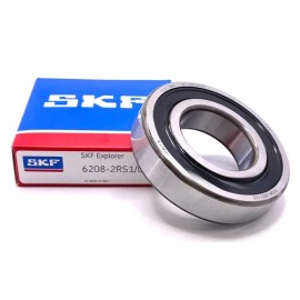 SKF 6208-2RS C3 SKF Brand Rubber Seal Ball Bearing 40x80x18 2RS/C3 62082RS/C3