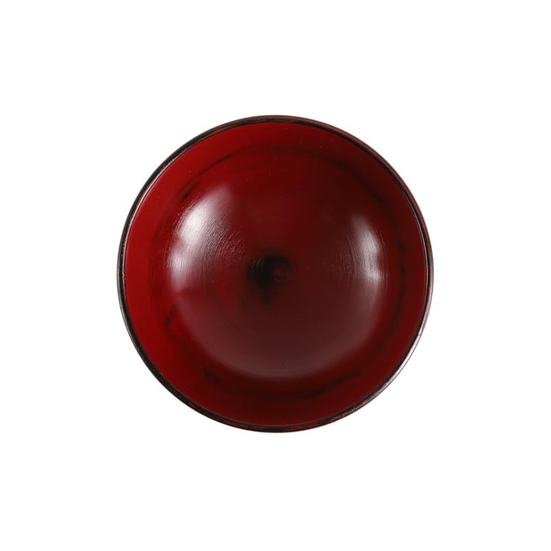 rebirth(リバース) 大汁椀 14.3×8cm 2個セット お碗 赤 レッド 和食器 木製 軽い