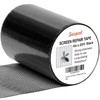 Secopad Black Window Screen Repair Tape, 4 in X 20